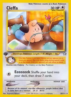 Cleffa — Neo Genesis #20
