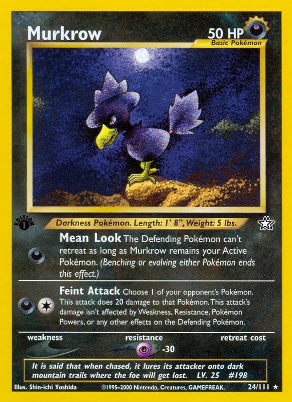 Murkrow — Neo Genesis #24