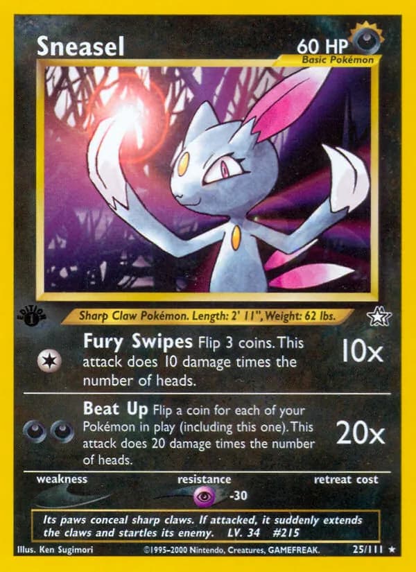 Sneasel — Neo Genesis #25