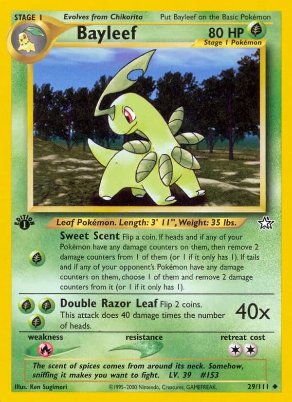 Bayleef — Neo Genesis #29