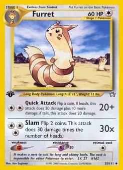 Furret — Neo Genesis #35