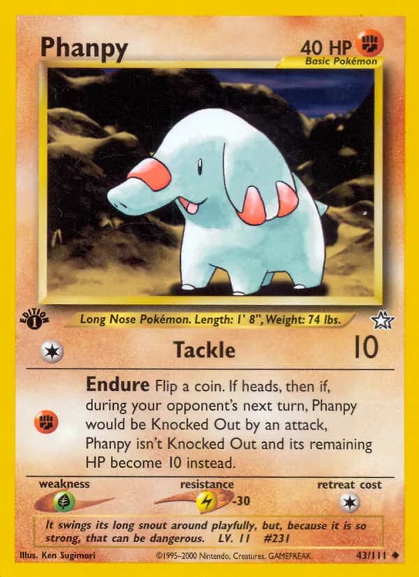 Phanpy — Neo Genesis #43