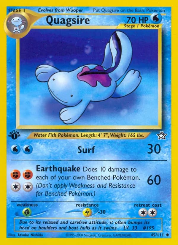 Quagsire — Neo Genesis #45