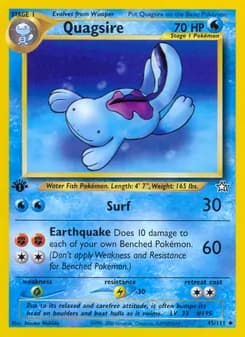 Quagsire — Neo Genesis #45