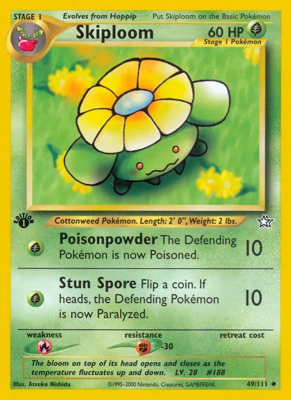 Skiploom — Neo Genesis #49