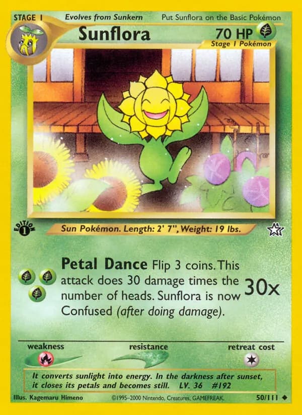Sunflora — Neo Genesis #50
