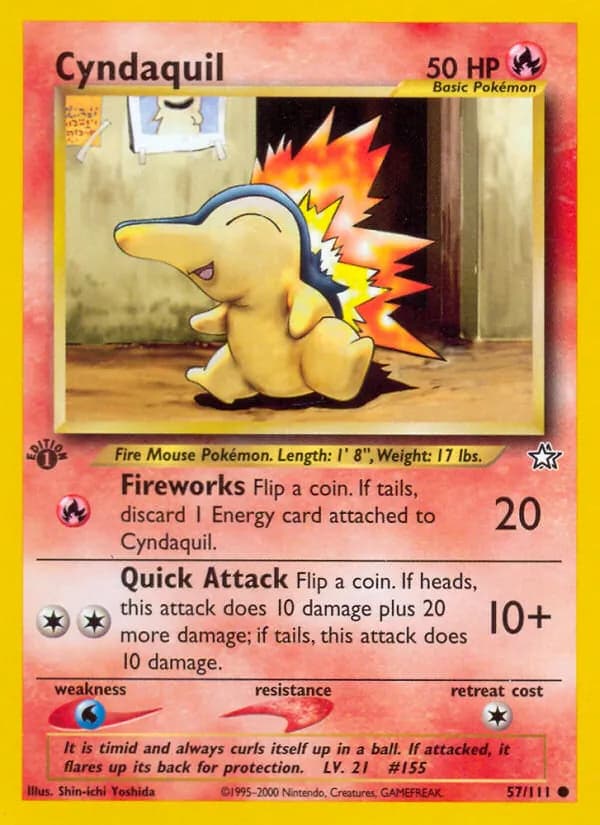 Cyndaquil — Neo Genesis #57