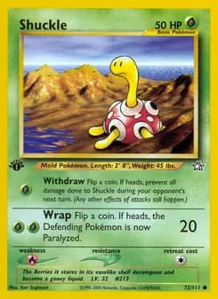Shuckle — Neo Genesis #72