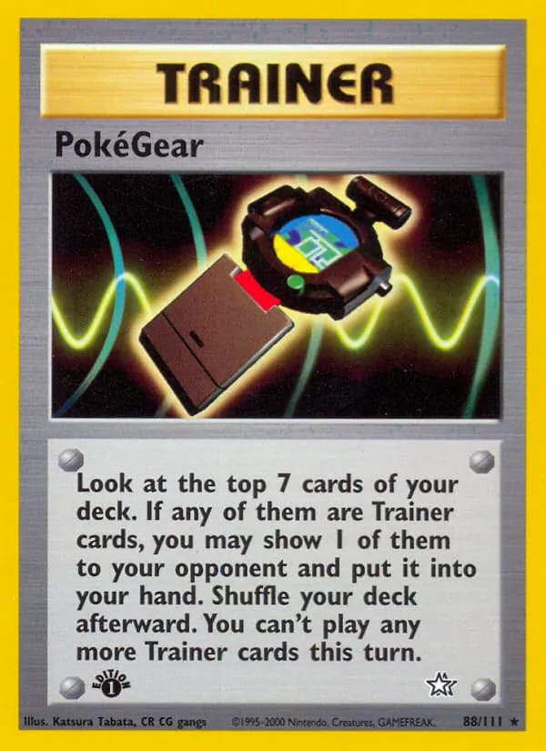 PokéGear — Neo Genesis #88