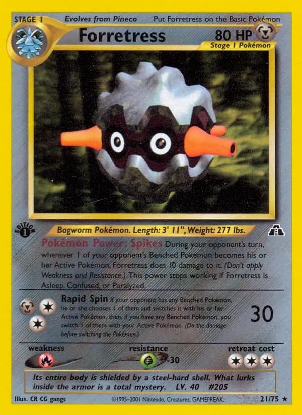 Forretress — Neo Discovery #21