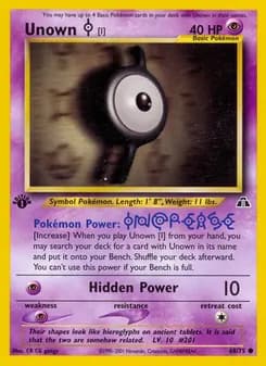 Unown [I] — Neo Discovery #68