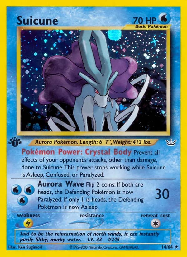 Suicune — Neo Revelation #14