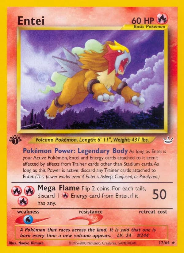 Entei — Neo Revelation #17