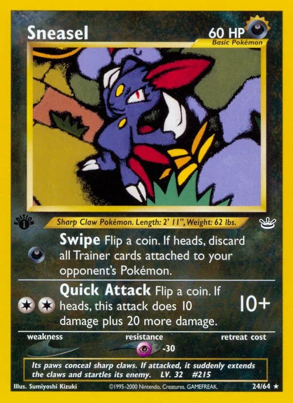 Sneasel — Neo Revelation #24