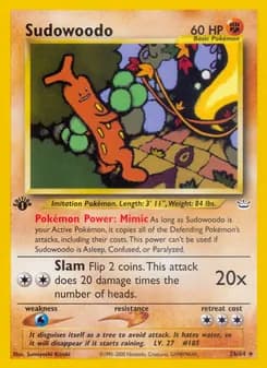 Sudowoodo — Neo Revelation #26
