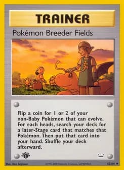 Pokémon Breeder Fields — Neo Revelation #62