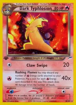 Dark Typhlosion — Neo Destiny #10