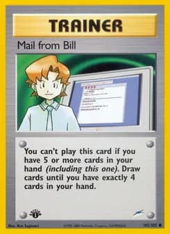 Mail from Bill — Neo Destiny #105