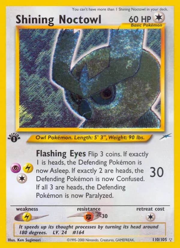 Shining Noctowl — Neo Destiny #110