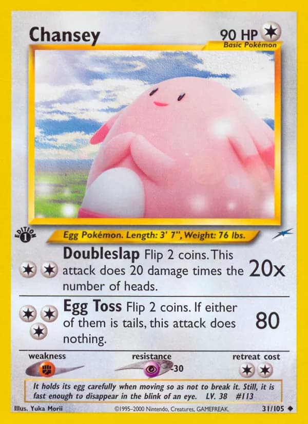 Chansey — Neo Destiny #31