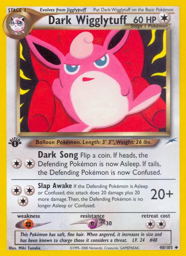 Dark Wigglytuff — Neo Destiny #40