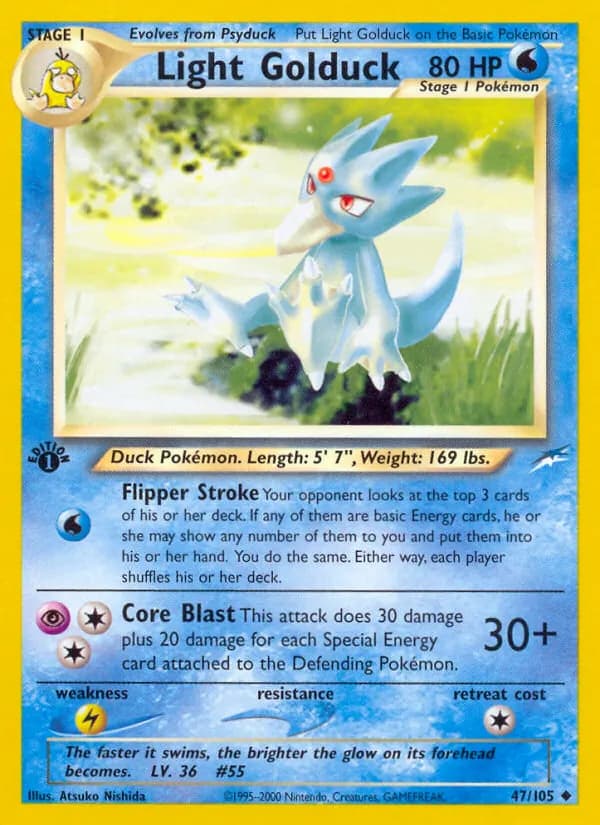 Light Golduck — Neo Destiny #47