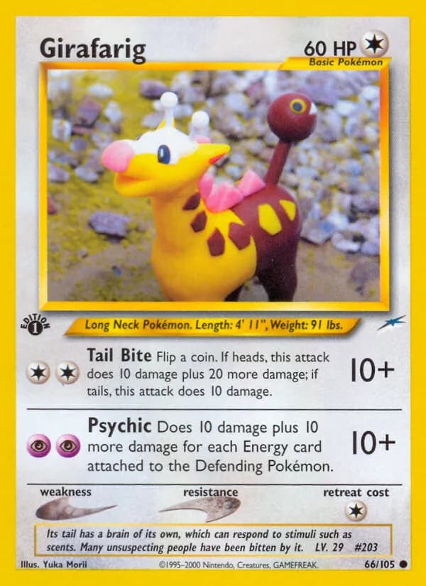 Girafarig — Neo Destiny #66