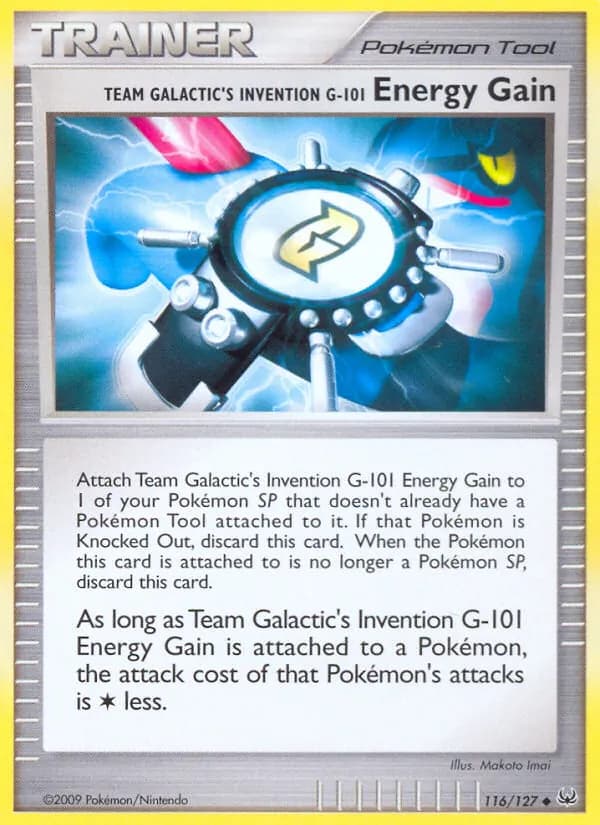Team Galactic's Invention G-101 Energy Gain — Platinum #116