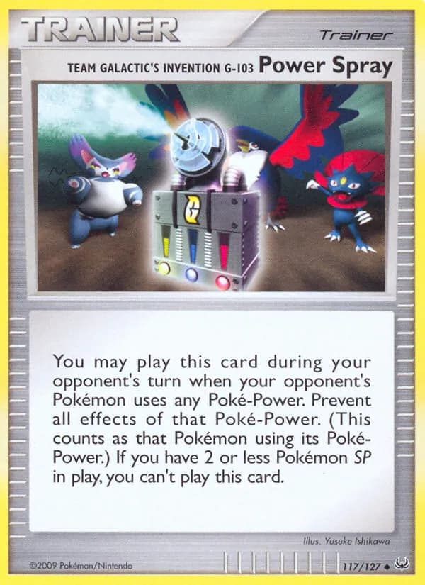 Team Galactic's Invention G-103 Power Spray — Platinum #117