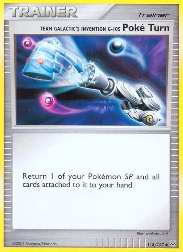 Team Galactic's Invention G-105 Poké Turn — Platino #118