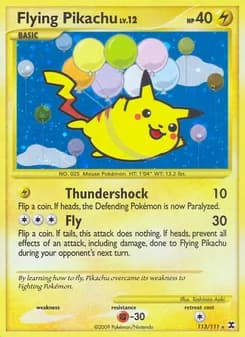 Flying Pikachu — Rising Rivals #113