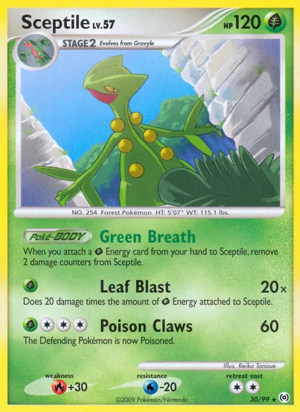 Sceptile — Arceus #30