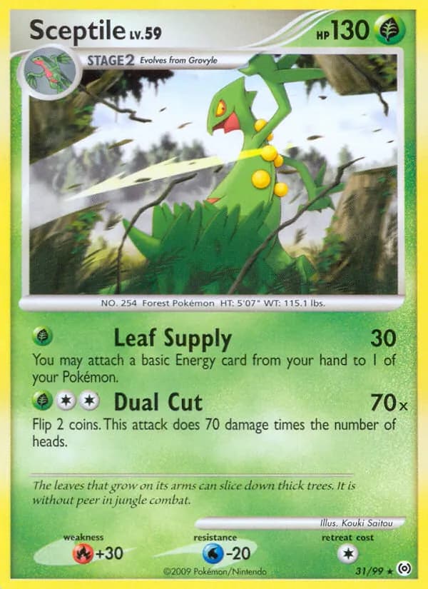 Sceptile — Arceus #31