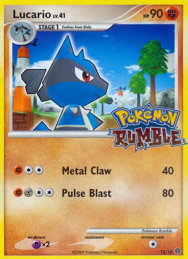 Lucario — Pokémon Rumble #12
