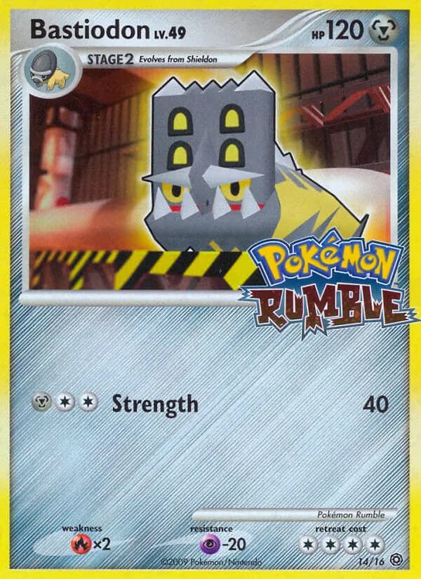 Bastiodon — Pokémon Rumble #14