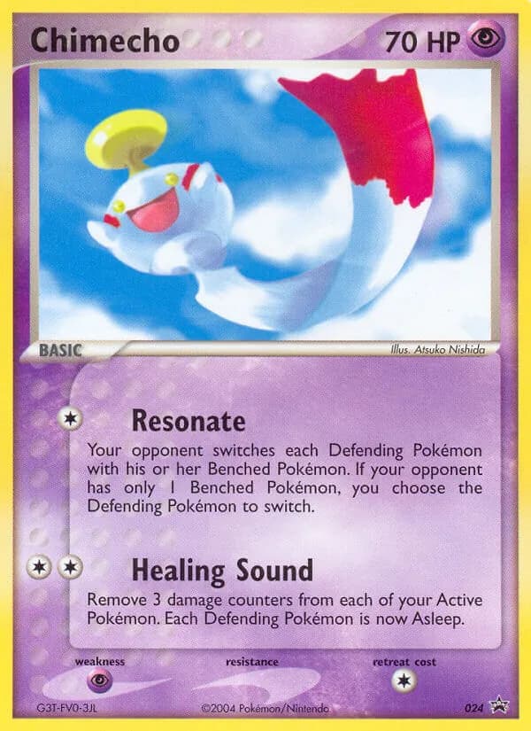 Chimecho — Nintendo Black Star Promos #24