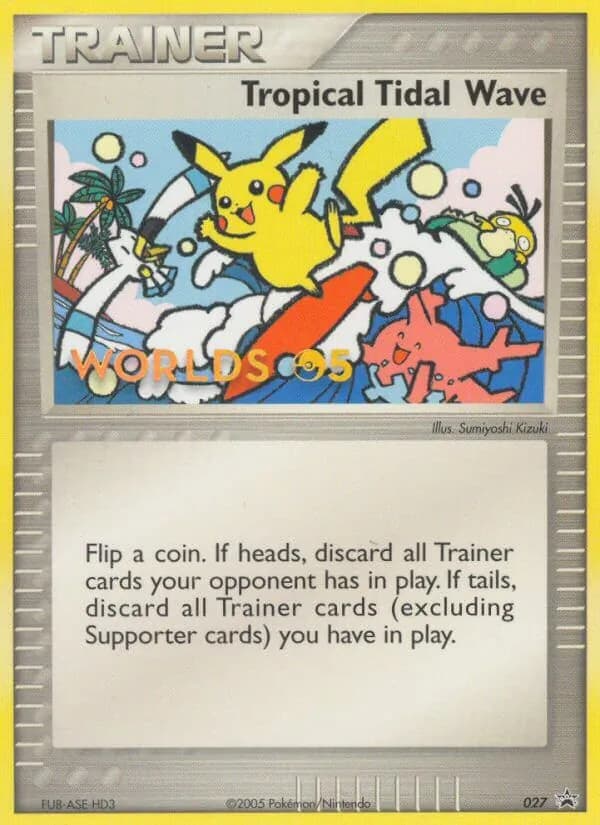Tropical Tidal Wave — Nintendo Black Star Promos #27