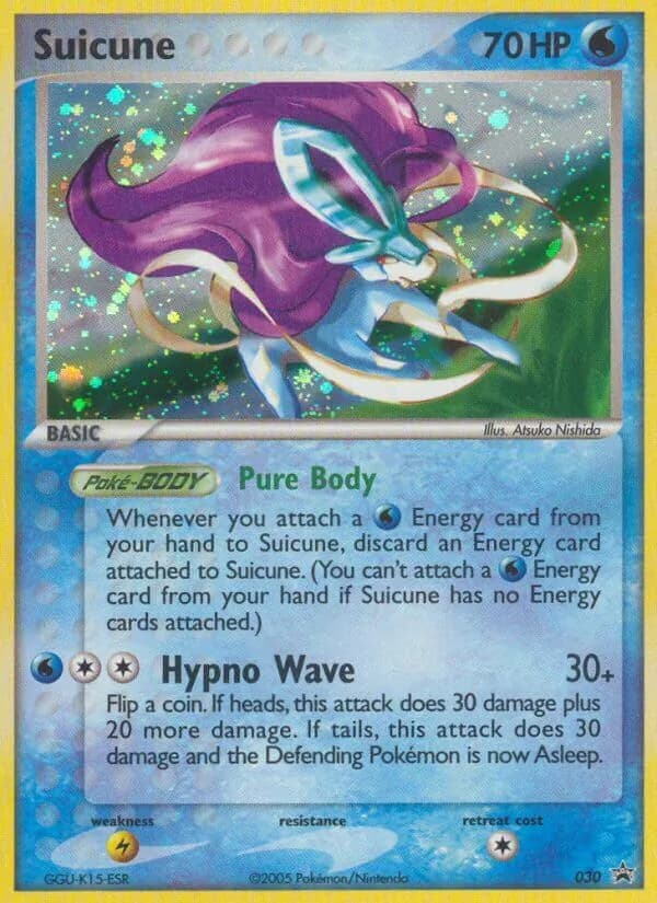Suicune — Nintendo Black Star Promos #30