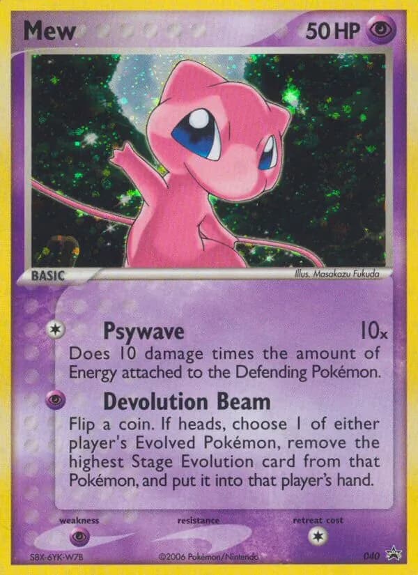 Mew — Nintendo Black Star Promos #40
