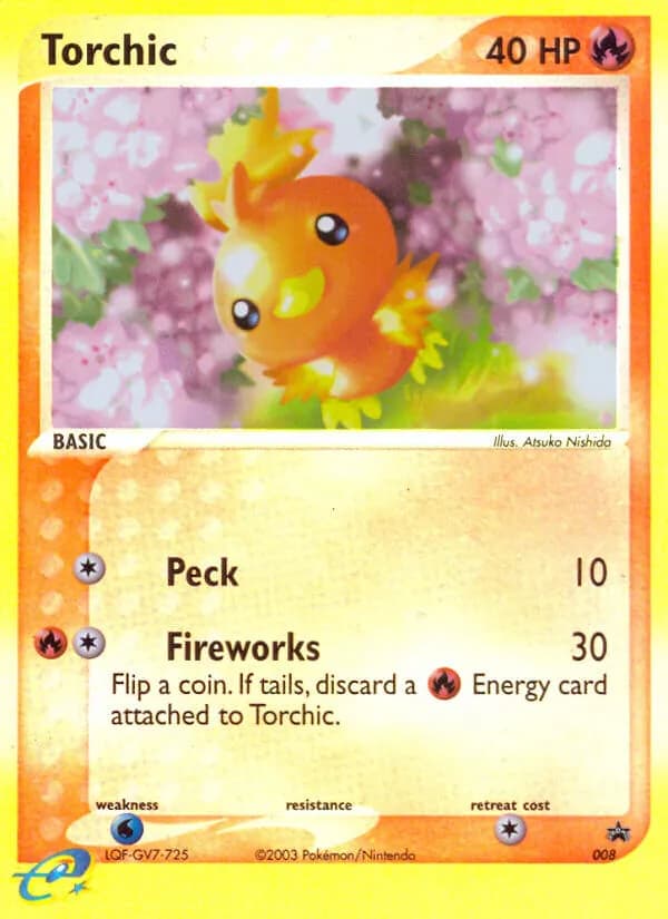 Torchic — Nintendo Black Star Promos #8