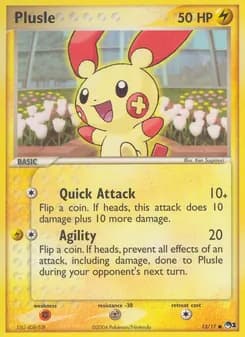 Plusle — POP Series 1 #13