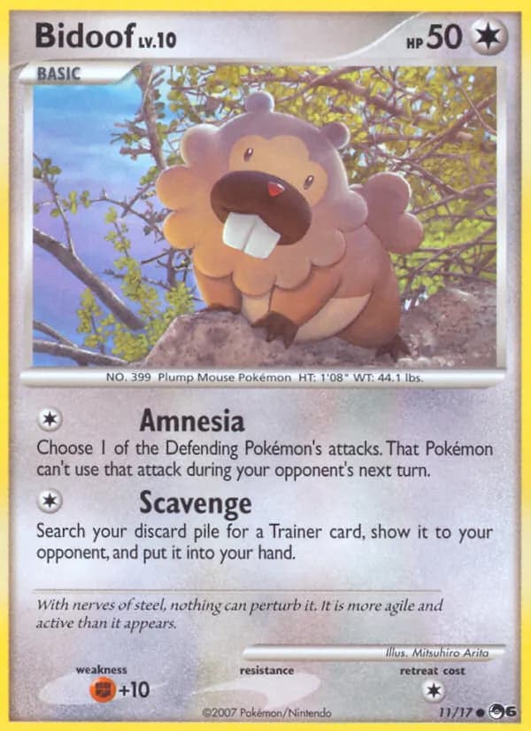Bidoof — POP Series 6 #11