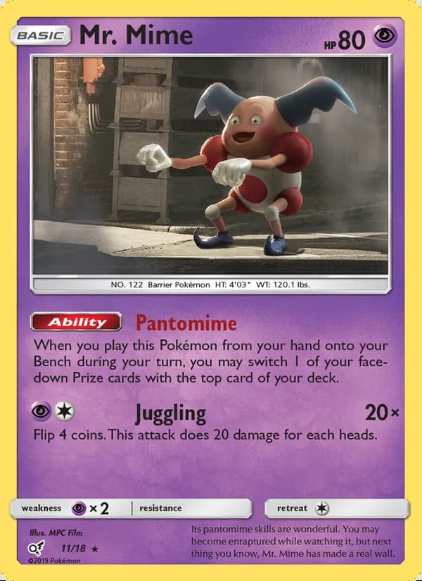 Mr. Mime — Detective Pikachu #11