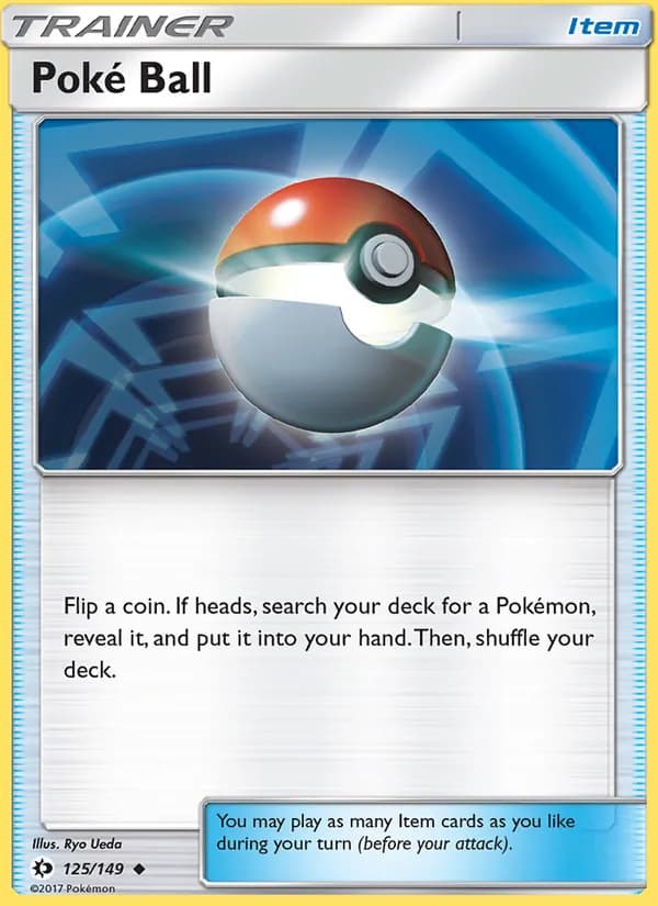 Poké Ball — Sun & Moon #125
