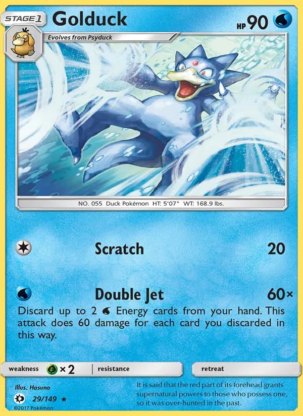 Golduck — Sun & Moon #29