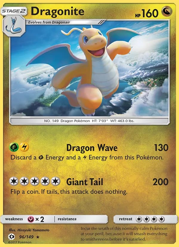 Dragonite — Sol y Luna #96