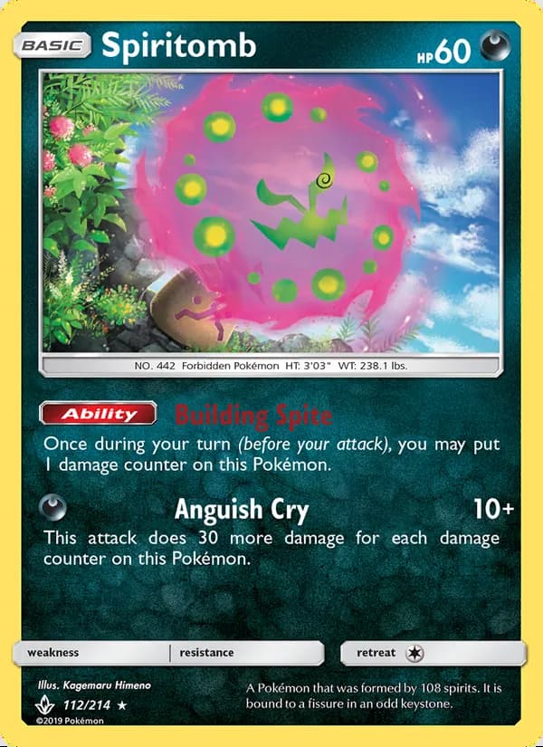Spiritomb — Vínculos Indestructibles #112