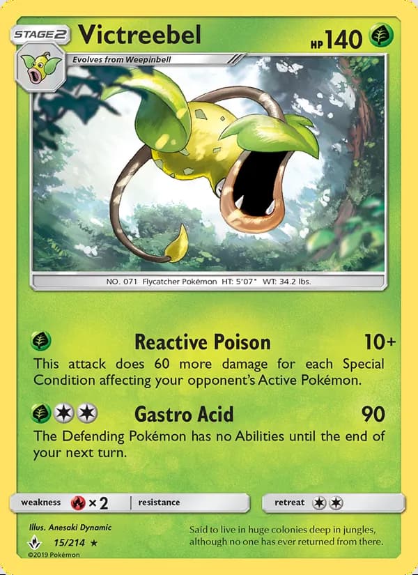Victreebel — Unbroken Bonds #15