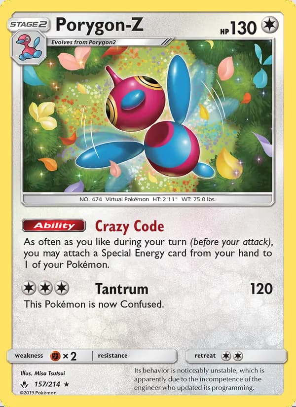 Porygon-Z — Unbroken Bonds #157