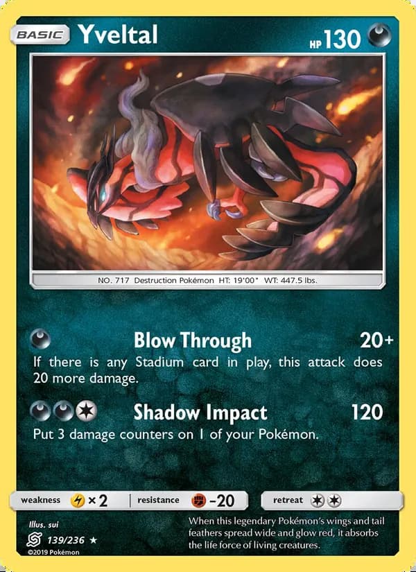 Yveltal — Mentes Unidas #139